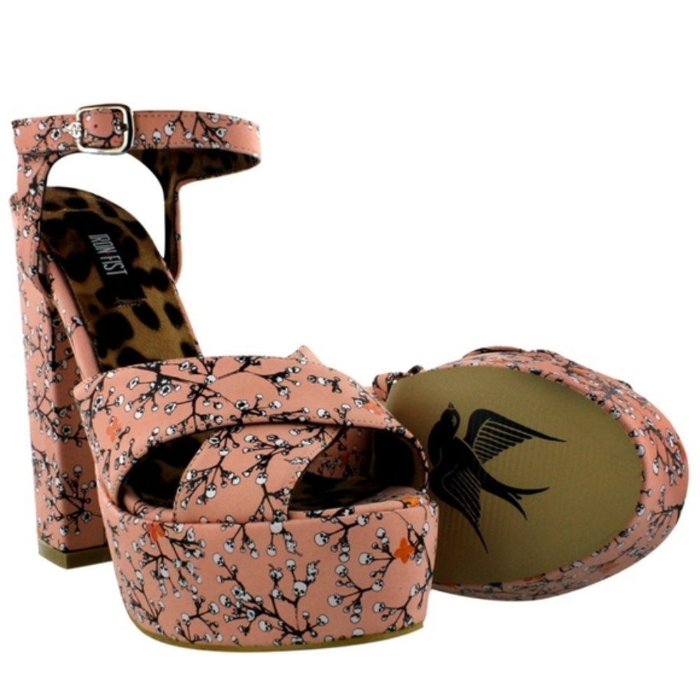 Iron Fist Death's Breath platform sandals